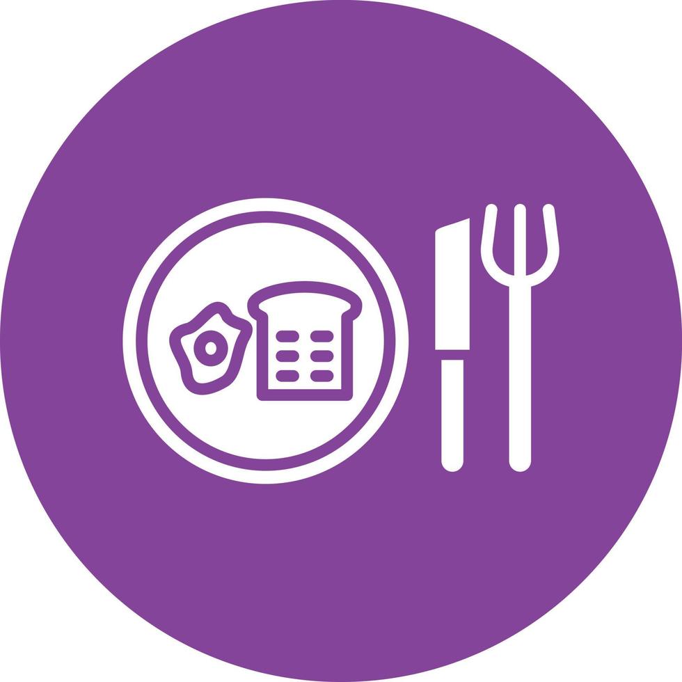 Break Fast Icon Style vector