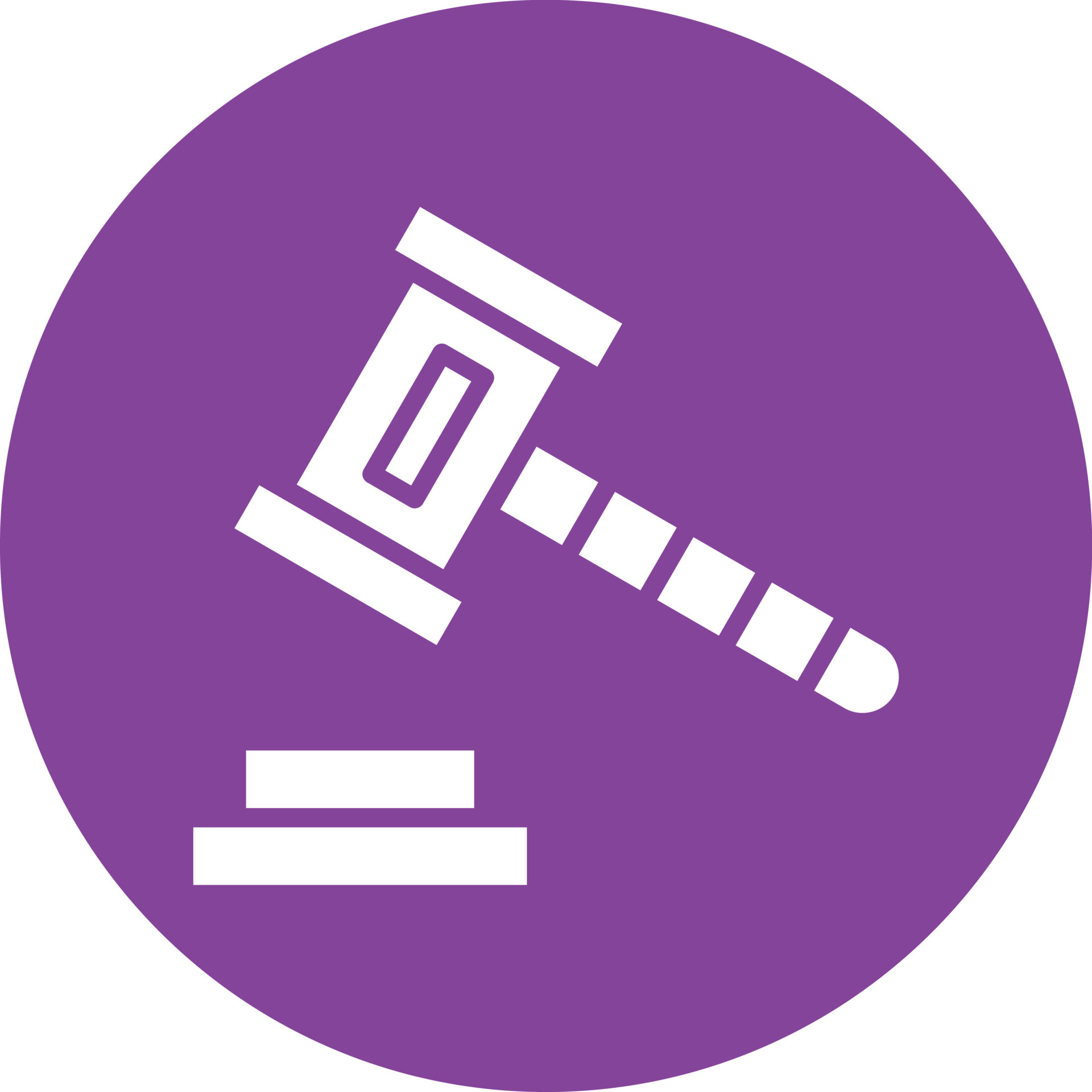 Gavel Icon Style 6767261 Vector Art at Vecteezy
