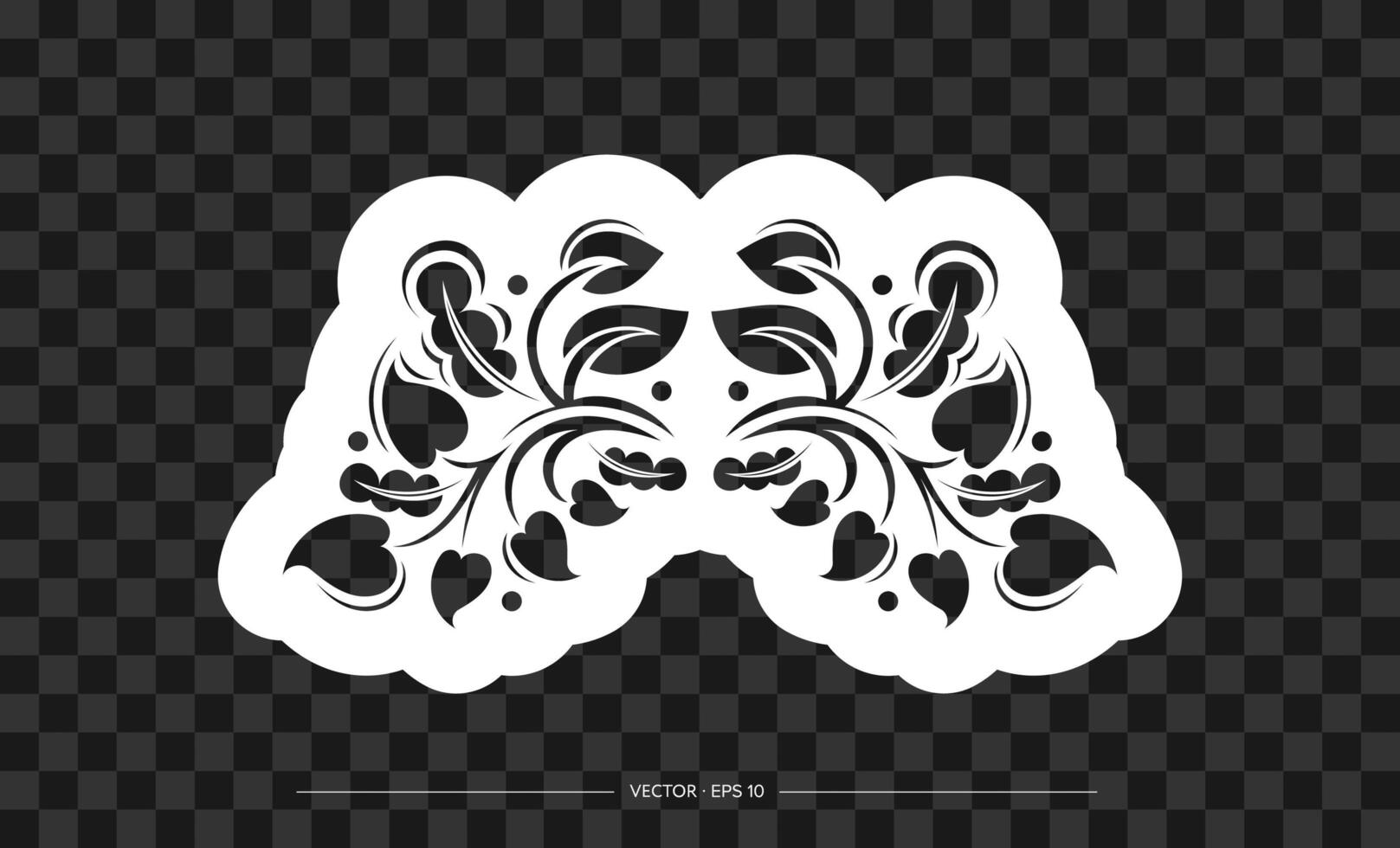 Print with flowers in Simple style. Good for clothing and textiles. vector