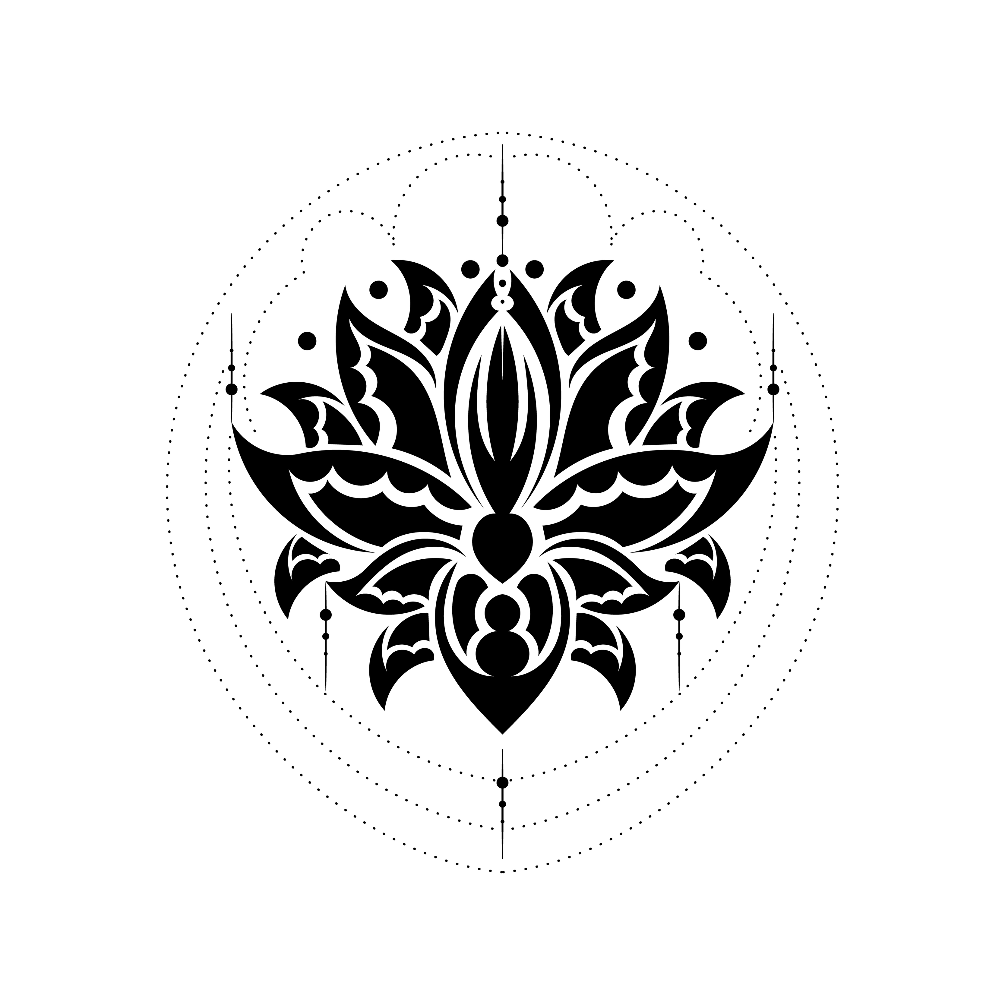 Lotus flower tattoo, yoga or zen decorative element in boho style. Vector 6767667 Vector Art at Vecteezy Lotus flower tattoo, yoga or zen decorative element in boho style. Vector 6767667 Vector Art at Vecteezy