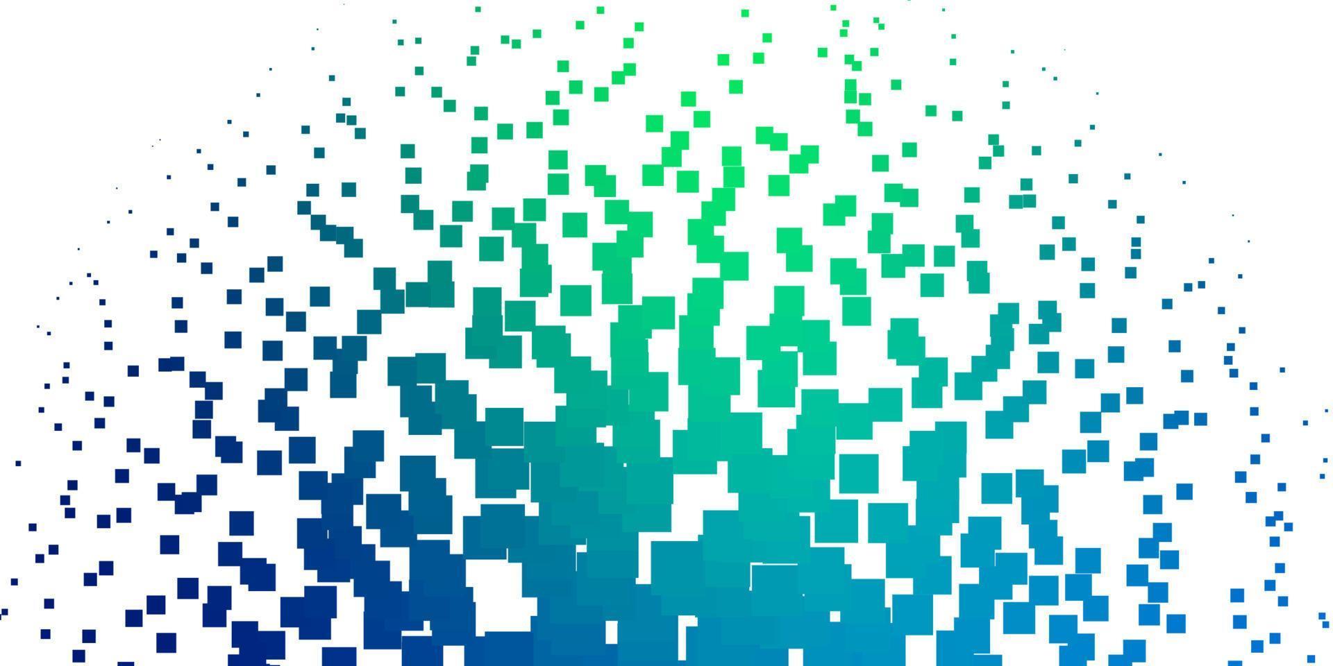 Light Blue, Green vector pattern in square style.