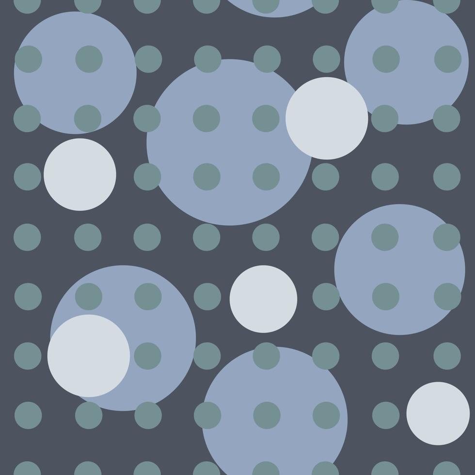 Seamless graphic pattern . With abstract shapes of squares and circles vector