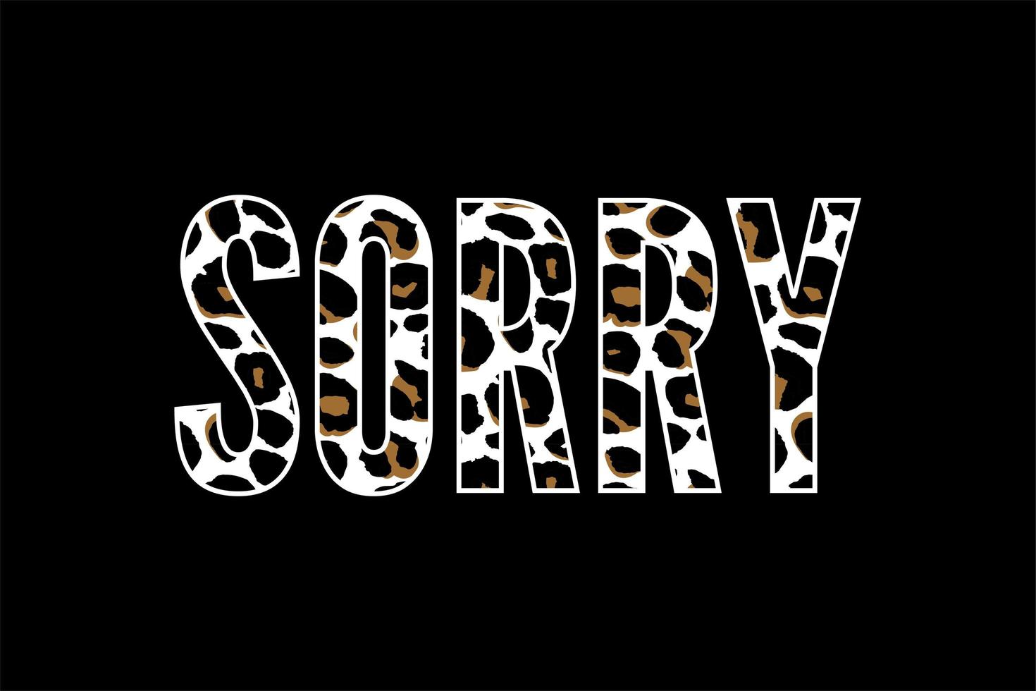 slogan Sorry Cool phrase graphic vector Print Fashion lettering