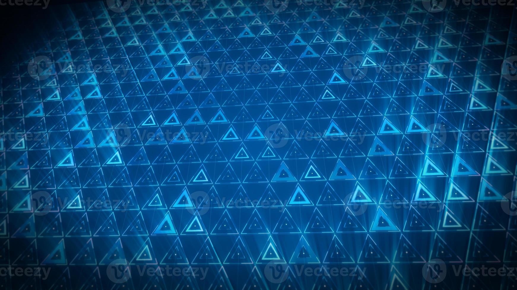 Triangle design of future technology digital geometric abstract background concept photo