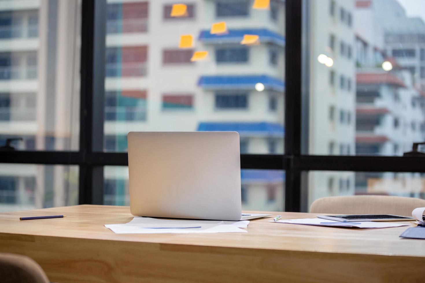 Modern office interior for background concept photo