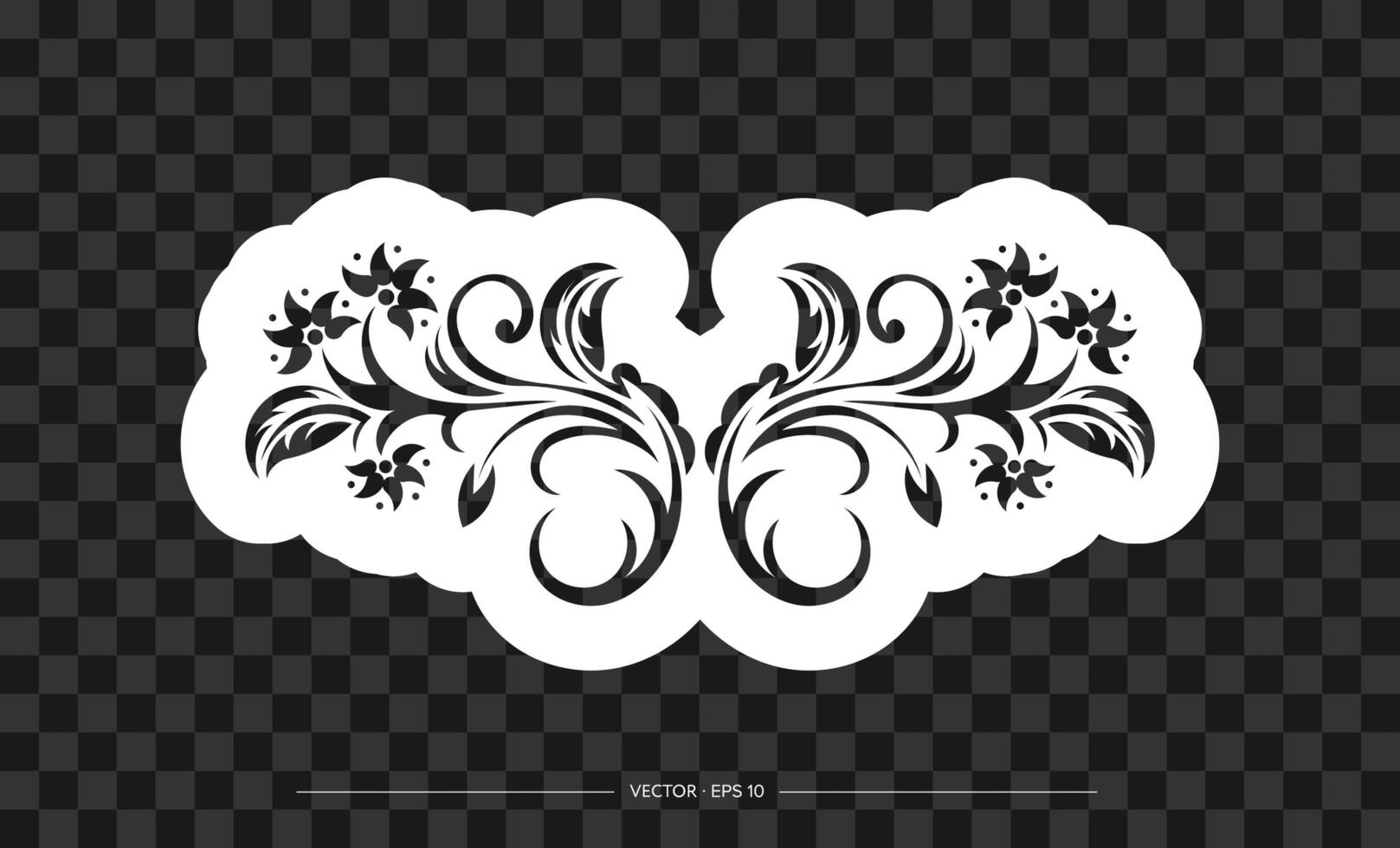 Print with flowers in Simple style. Good for backgrounds, prints, apparel and textiles. Vector