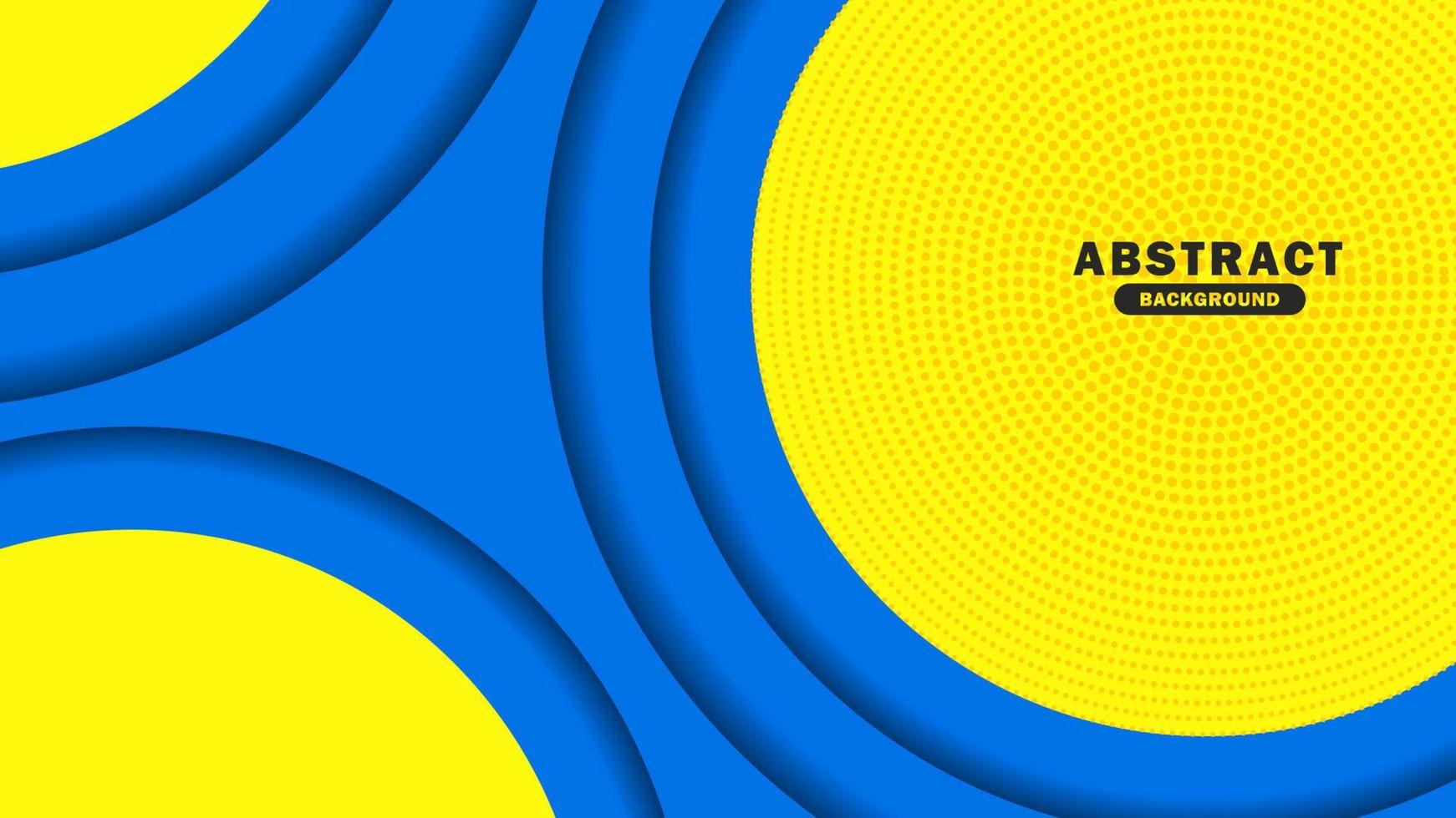 Simple Abstract background hipster futuristic graphic. Yellow background with stripes vector