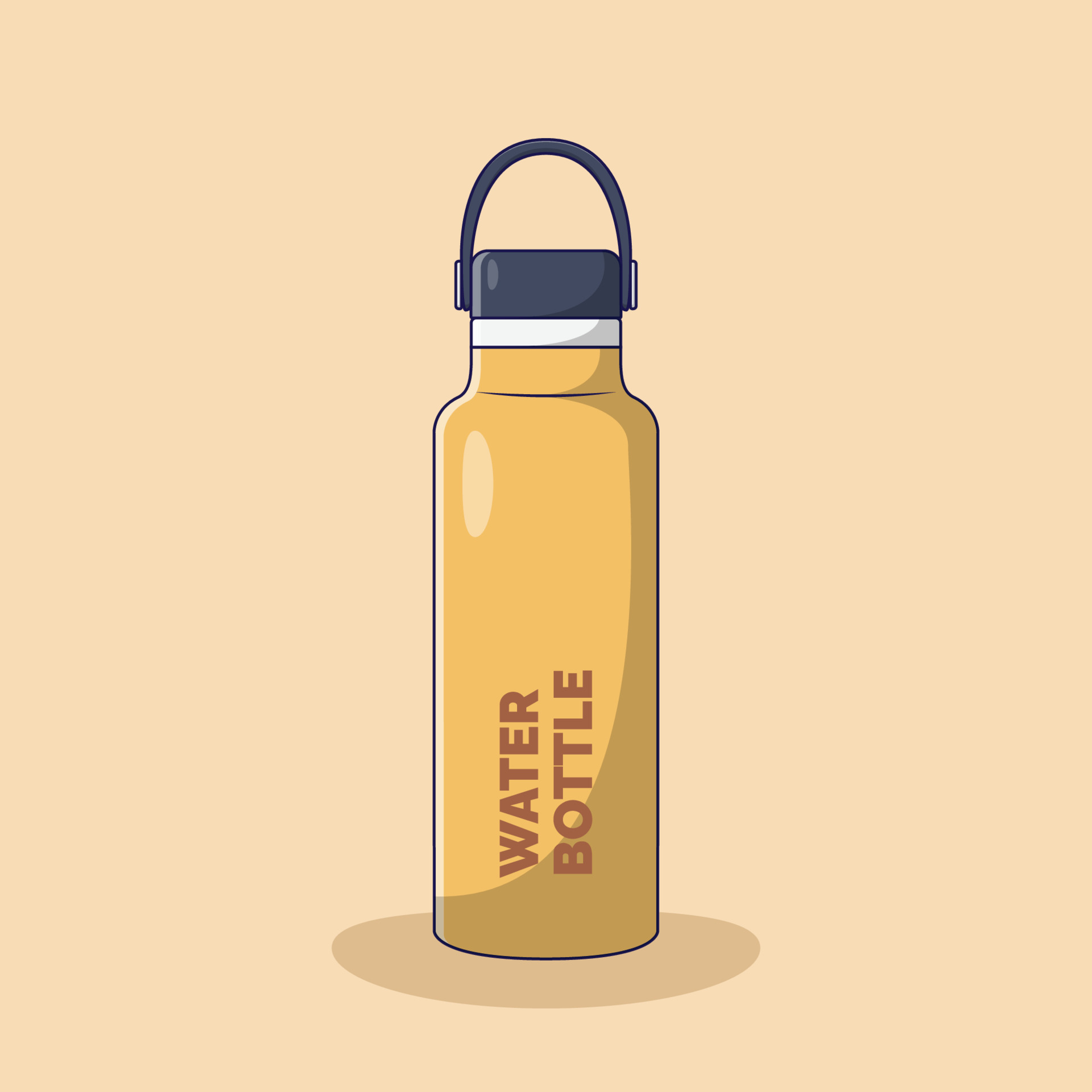 Water Bottle Vector Icon Illustration. Sport Water Container Vector. Flat  Cartoon Style Suitable for Web Landing Page, Banner, Flyer, Sticker,  Wallpaper, Background 6779203 Vector Art at Vecteezy
