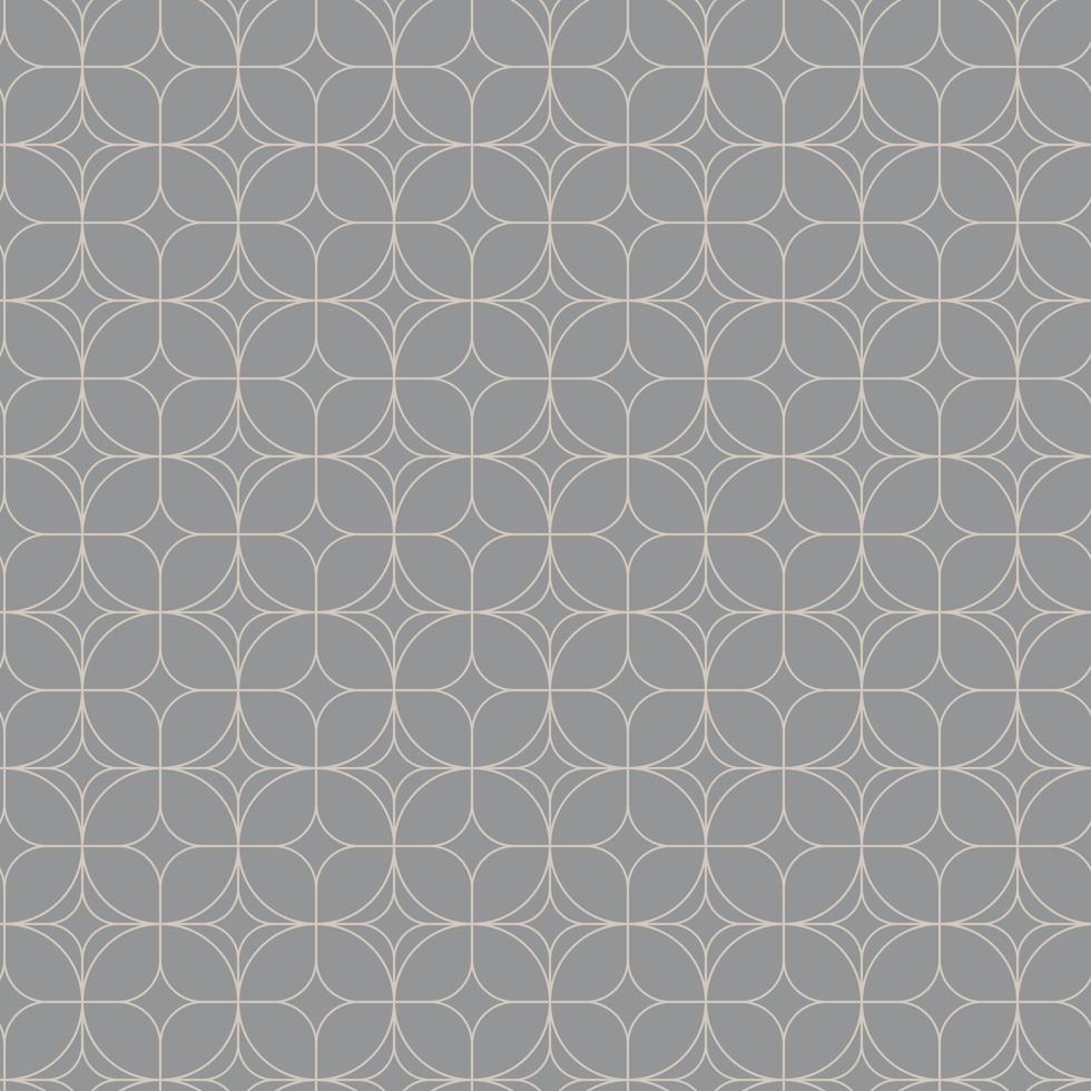 Vector seamless patterns. Geometrical patterns on a gray background.