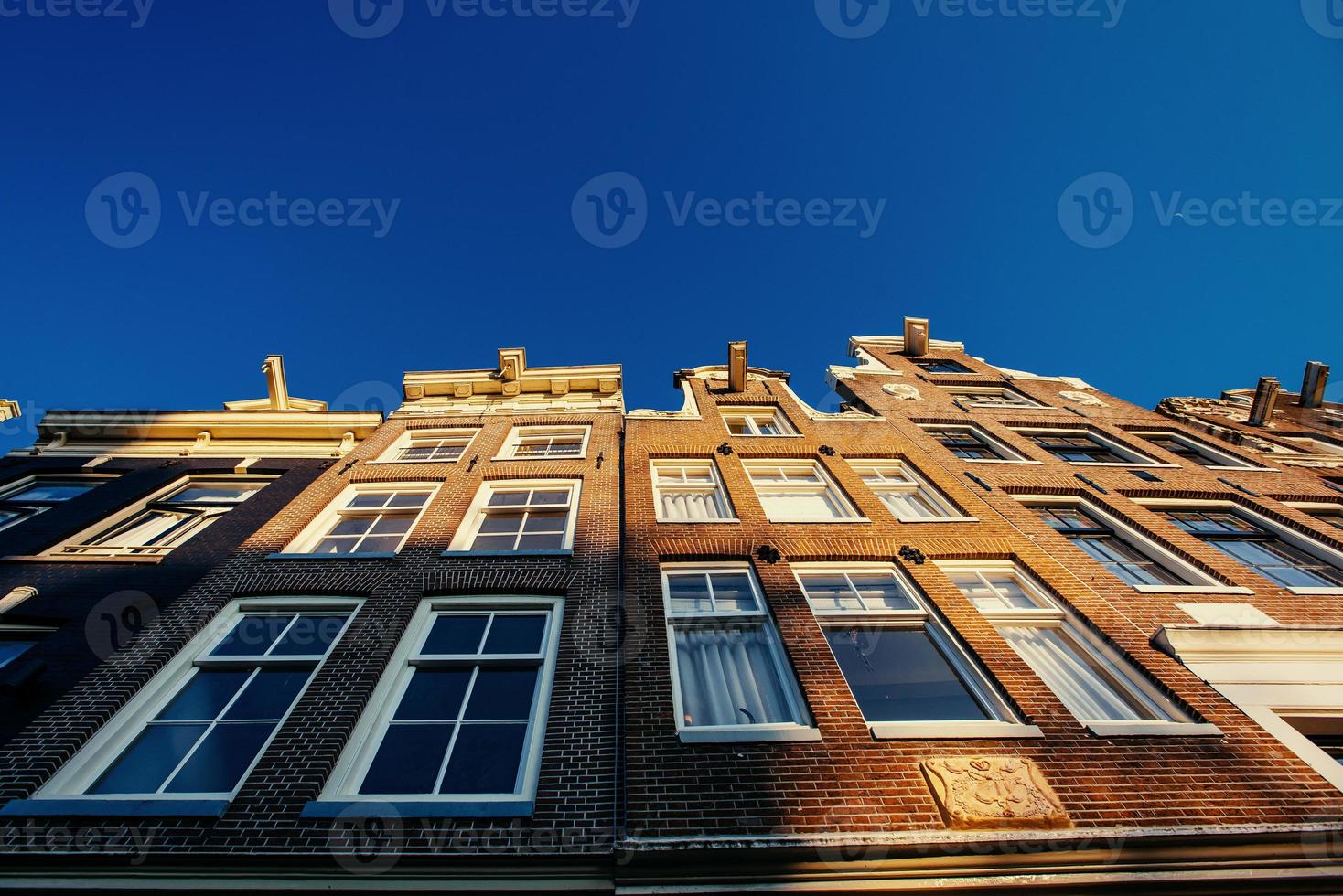 Amsterdam - Netherlands .Vulytsya in the historic center of Amst photo