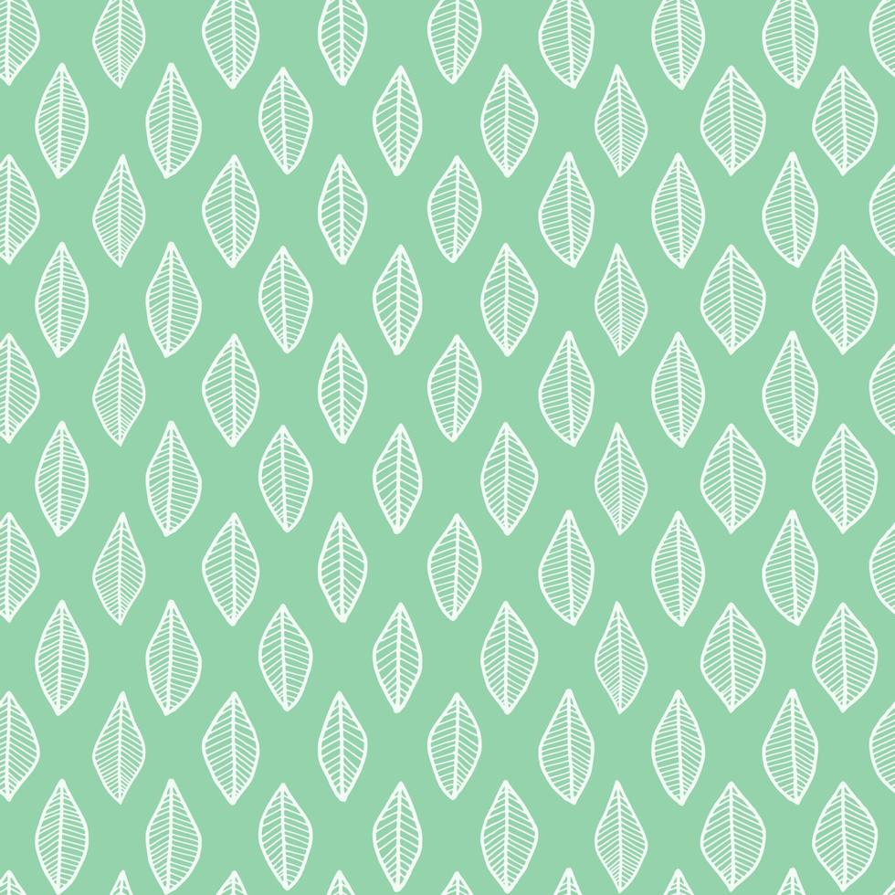 Vector seamless surface pattern dsign. Many leaves, branches, herbs, dots, triangles. Floral spring design for printing on paper, fabric, cards. Natural background for social media blog post, banners