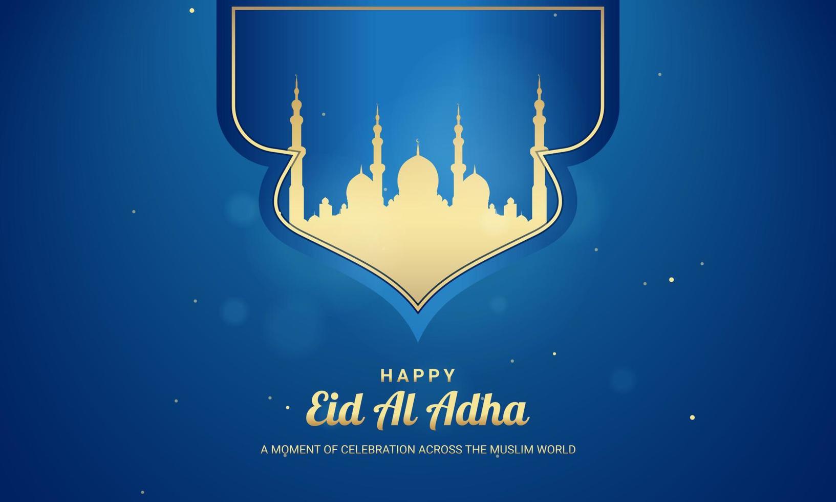 fondo de eid al adha. apto para tarjetas de felicitación, papel tapiz y otros. vector