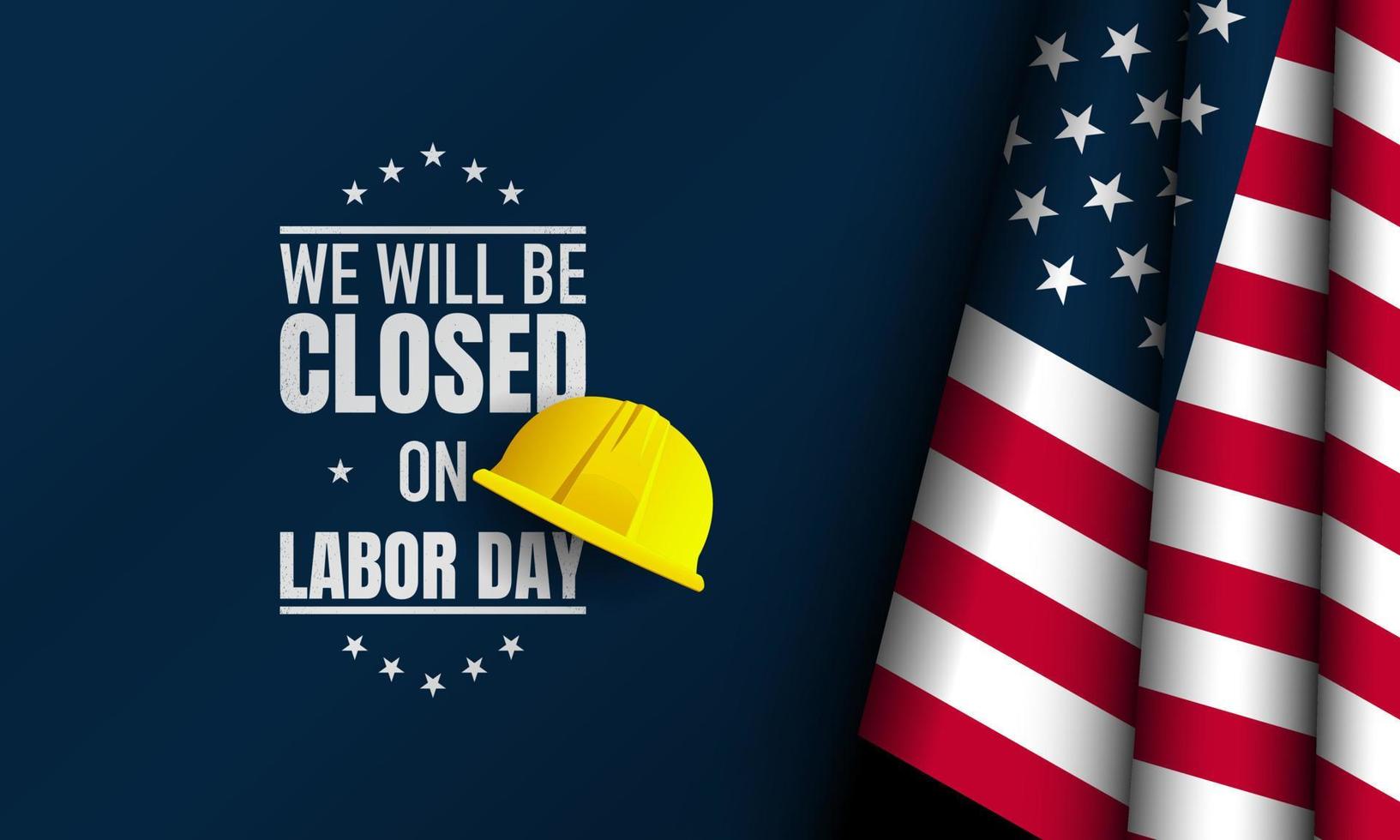 Labor Day Background. Vector Illustration