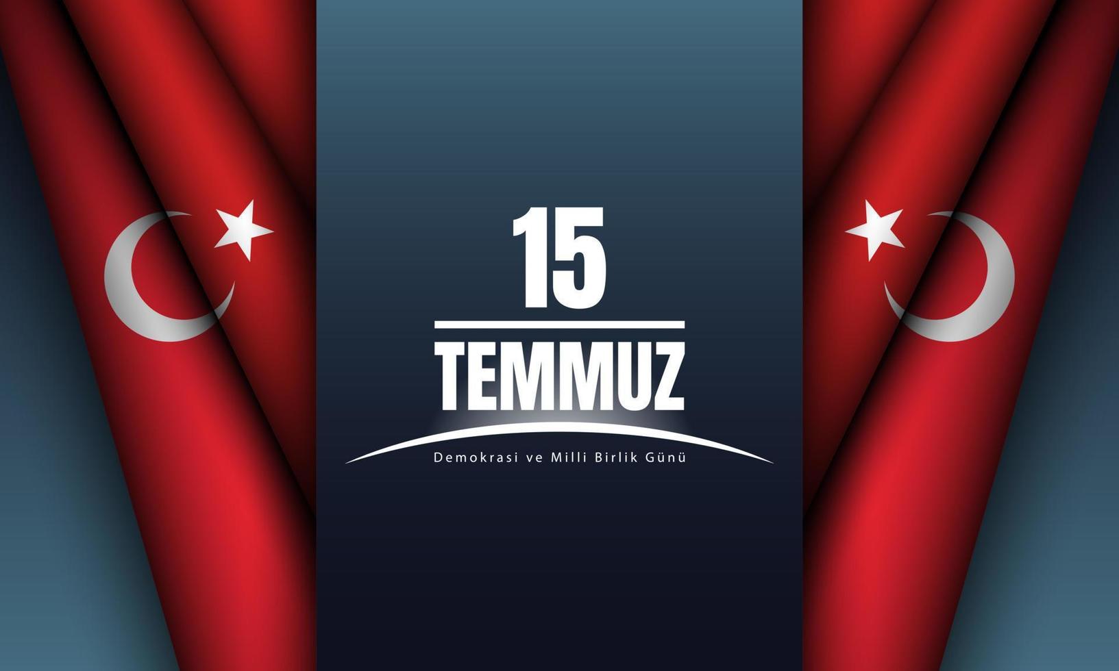 The Day of Democracy and National Unity Background vector