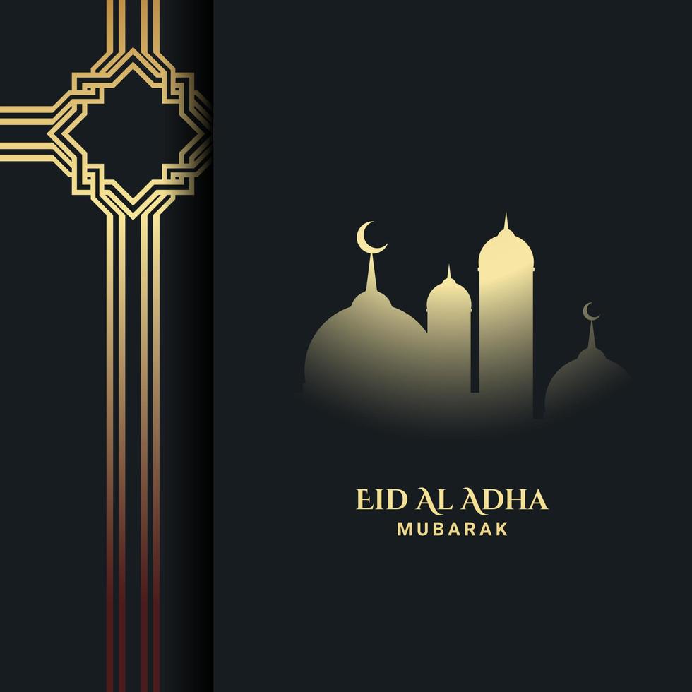 Eid Al Adha Background. Fit for greeting card, poster and other. vector