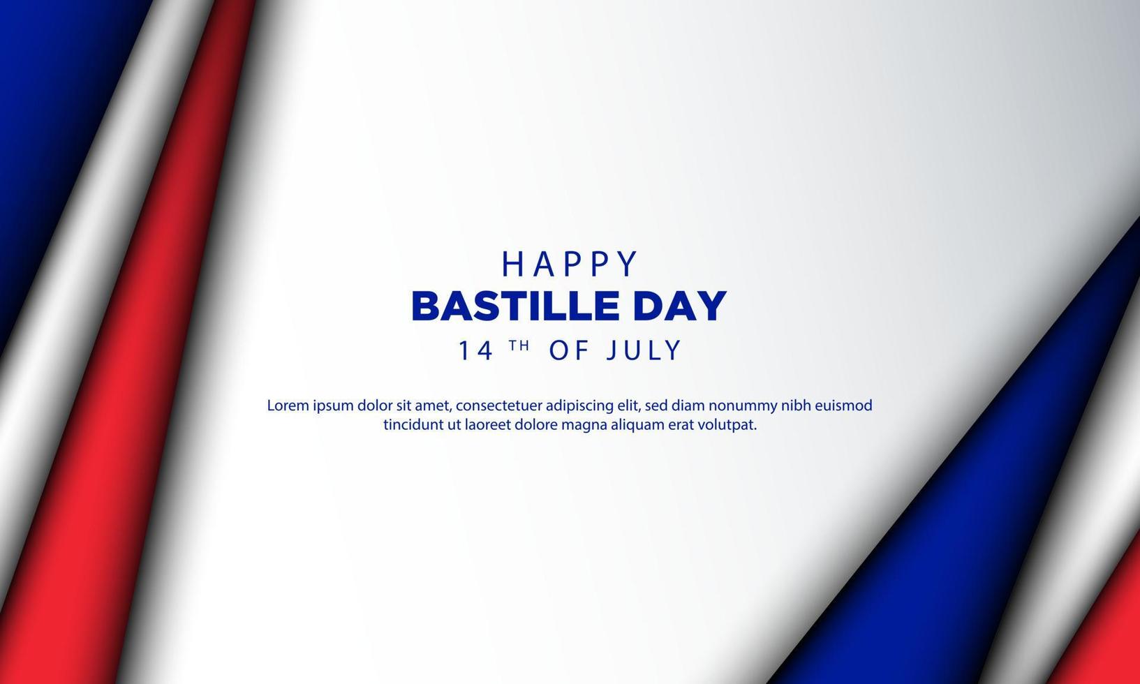 Bastille Day Background. vector