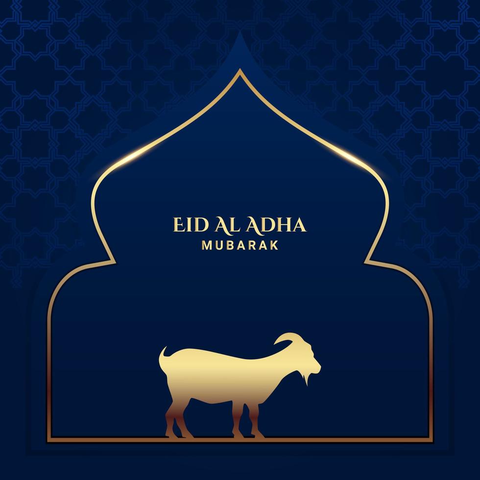 Eid Al Adha Background. Fit for greeting card, poster and other. vector