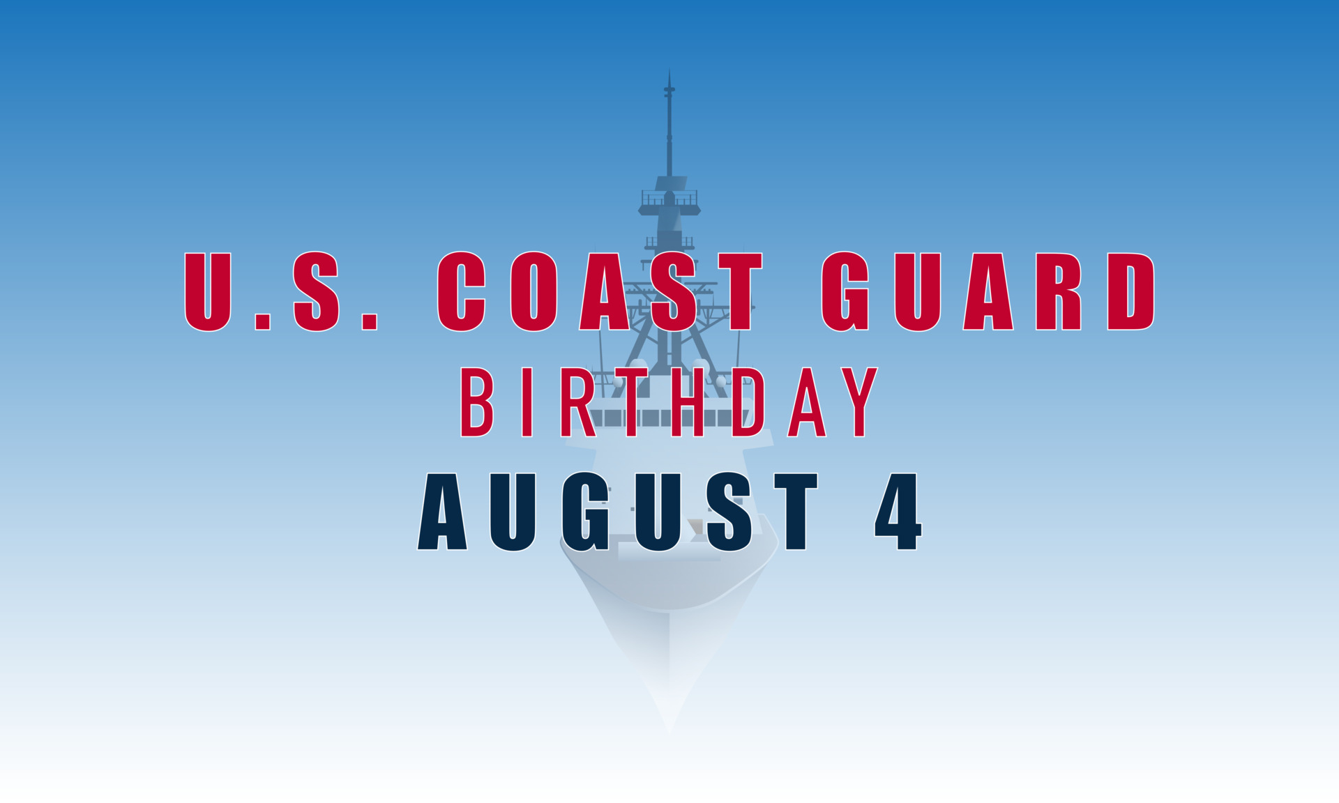 U.S. Coast Guard Birthday Background. 6787869 Vector Art at Vecteezy