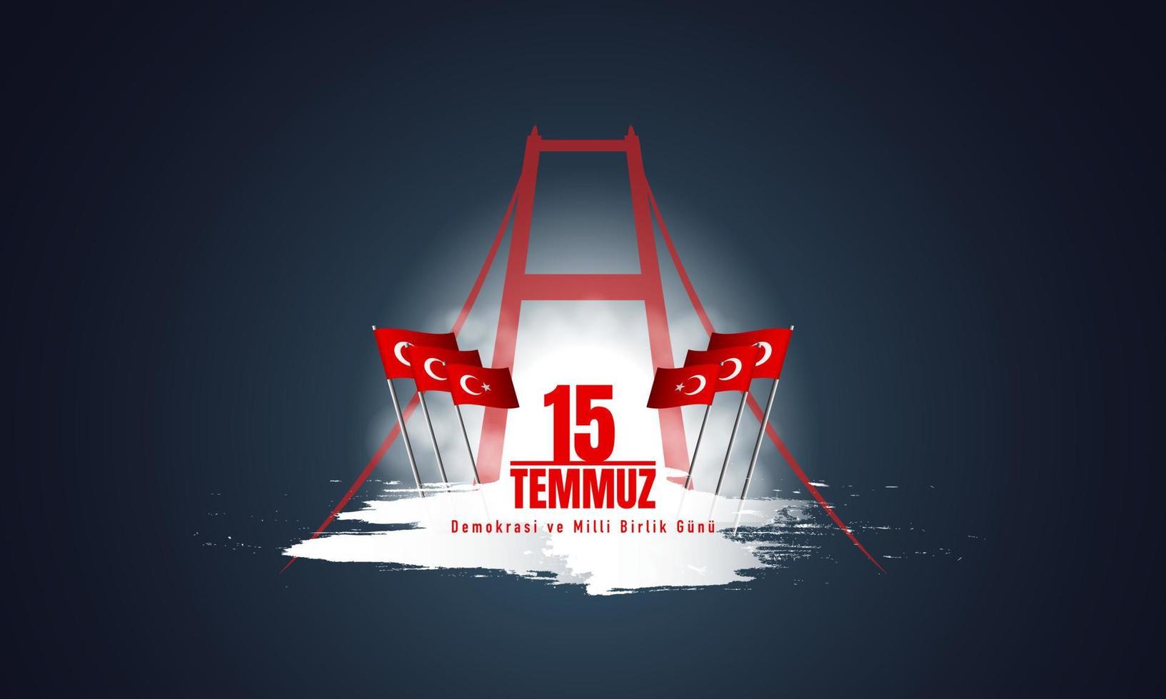 The Day of Democracy and National Unity Background vector
