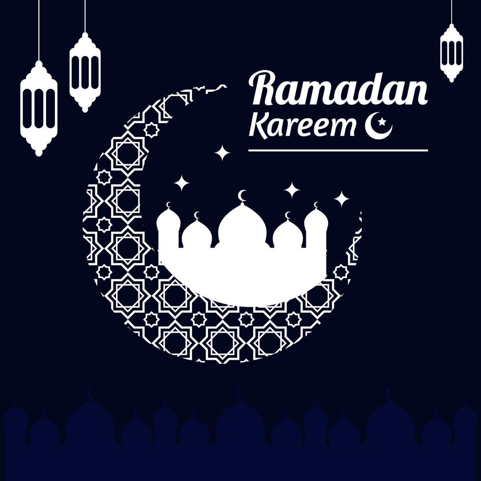 Ramadan Kareem Background Vector