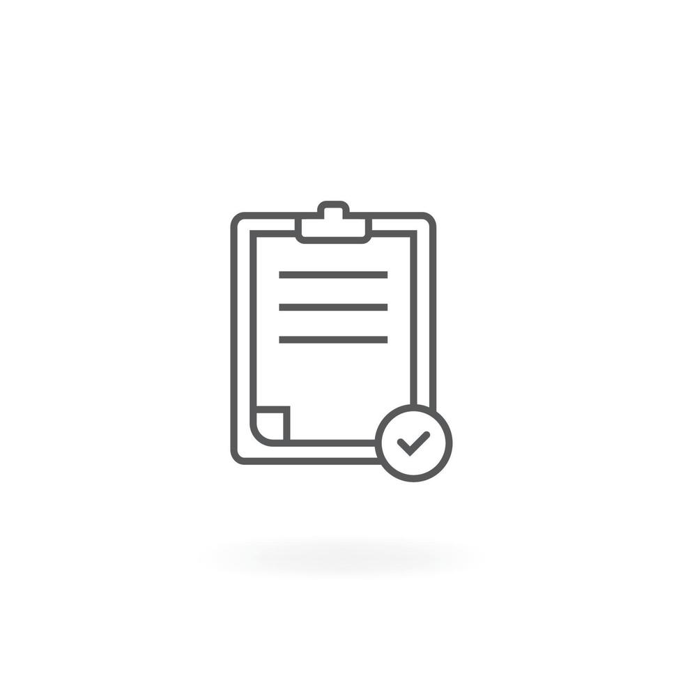 Check list icon vector