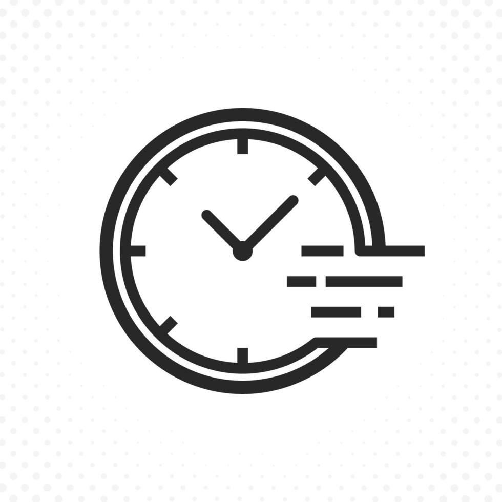 Quick time icon vector
