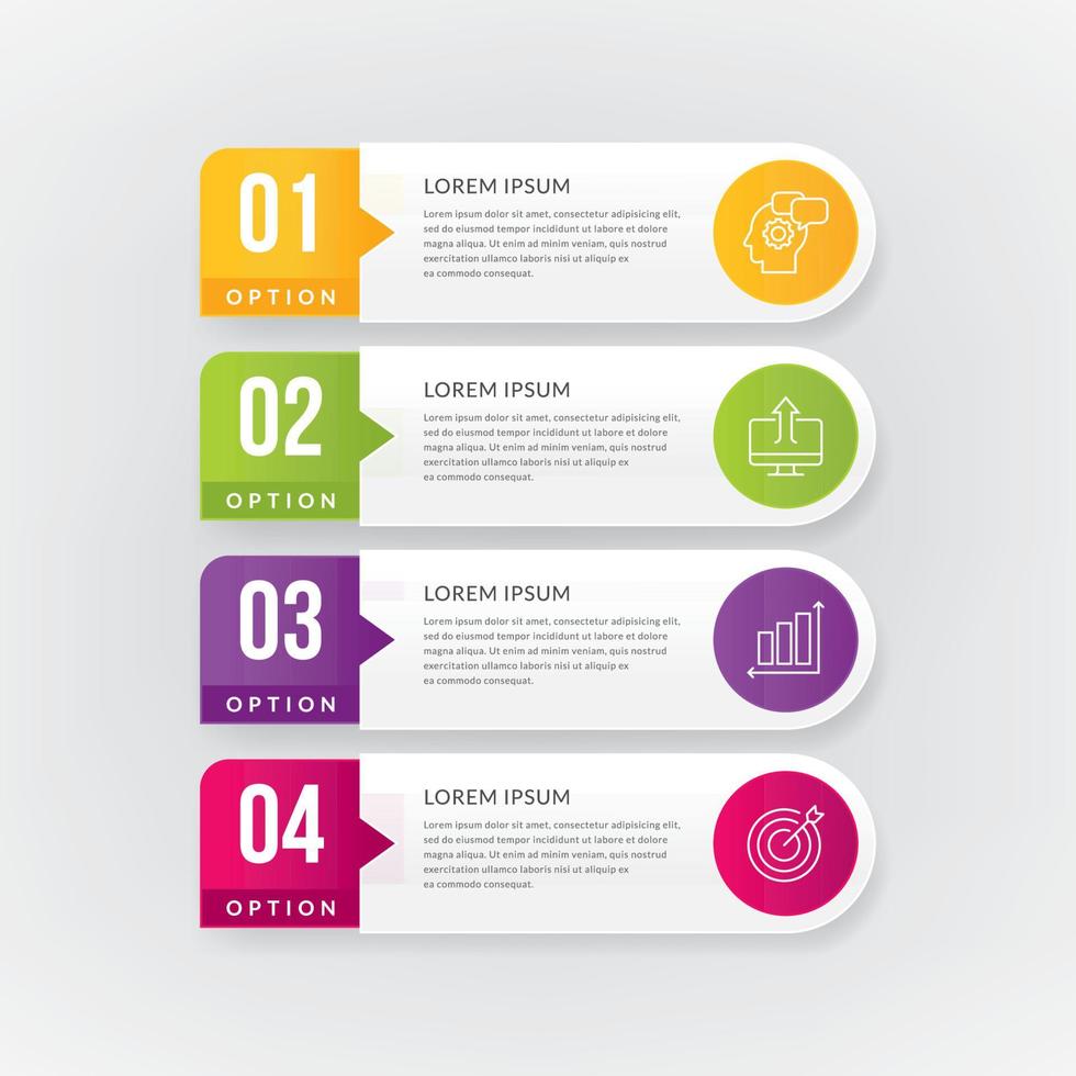 Infographics design element vector