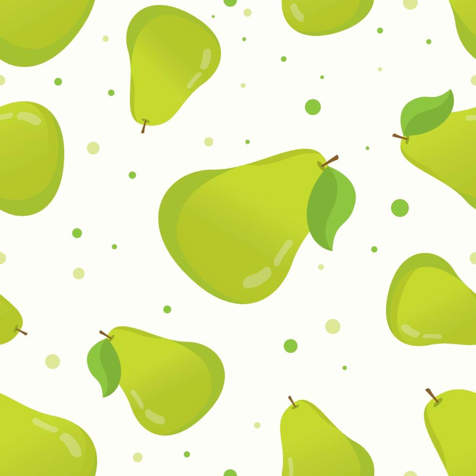 Pear fruit seamless pattern 6789230 Vector Art at Vecteezy