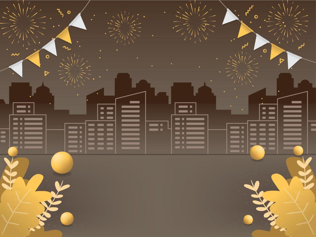 New year background illustrations vector