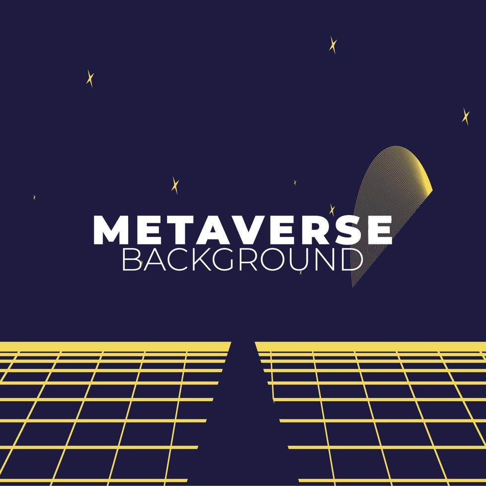 Concept of Future digital technology metaverse vector