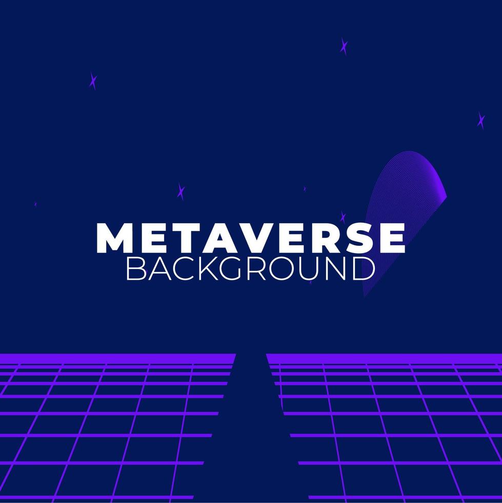 Concept of Future digital technology metaverse vector