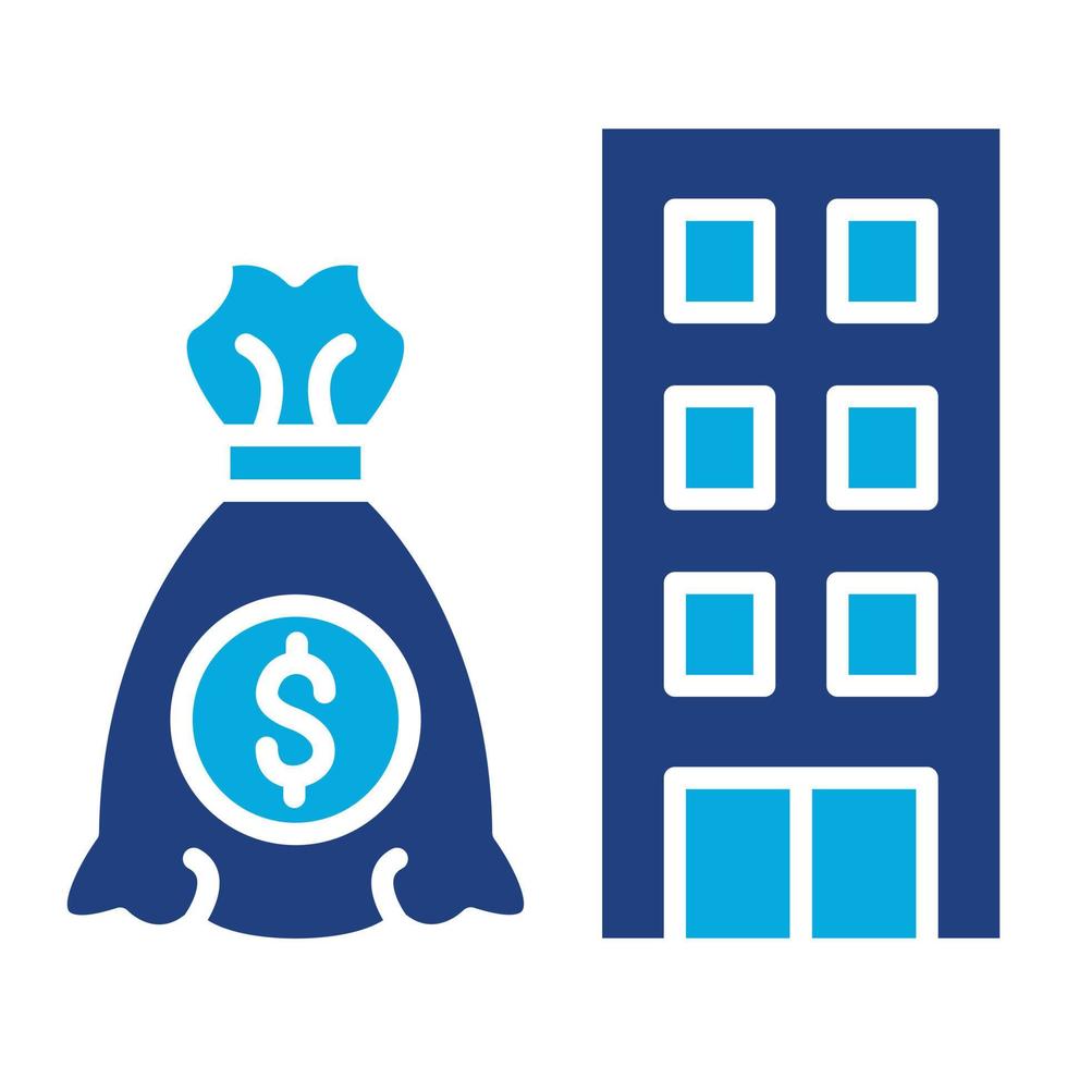 Assests Glyph Two Color Icon vector