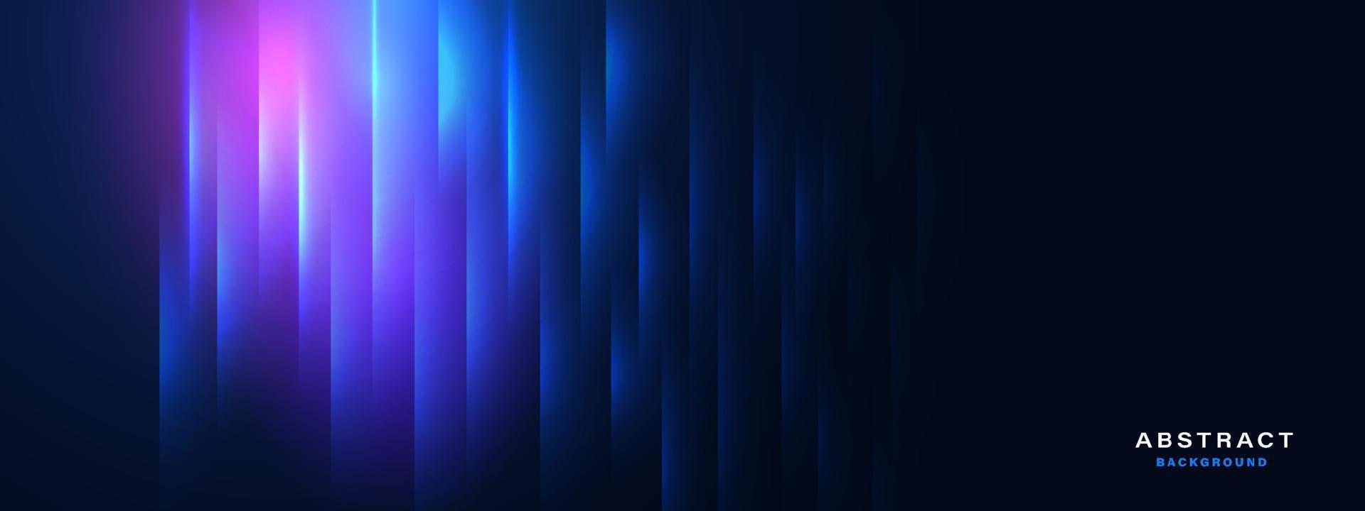 Abstract futuristic background with glowing light effect. vector