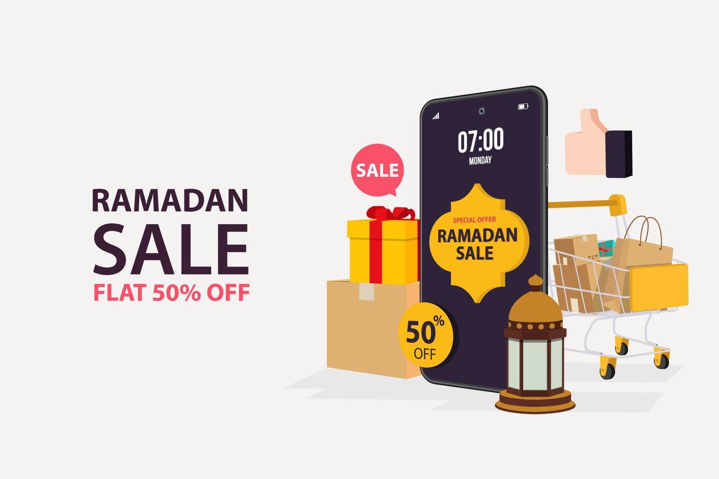 Eid  Offer Banner Design Template - Eid Big Sale Banner Design set,discount and best offer tag vector