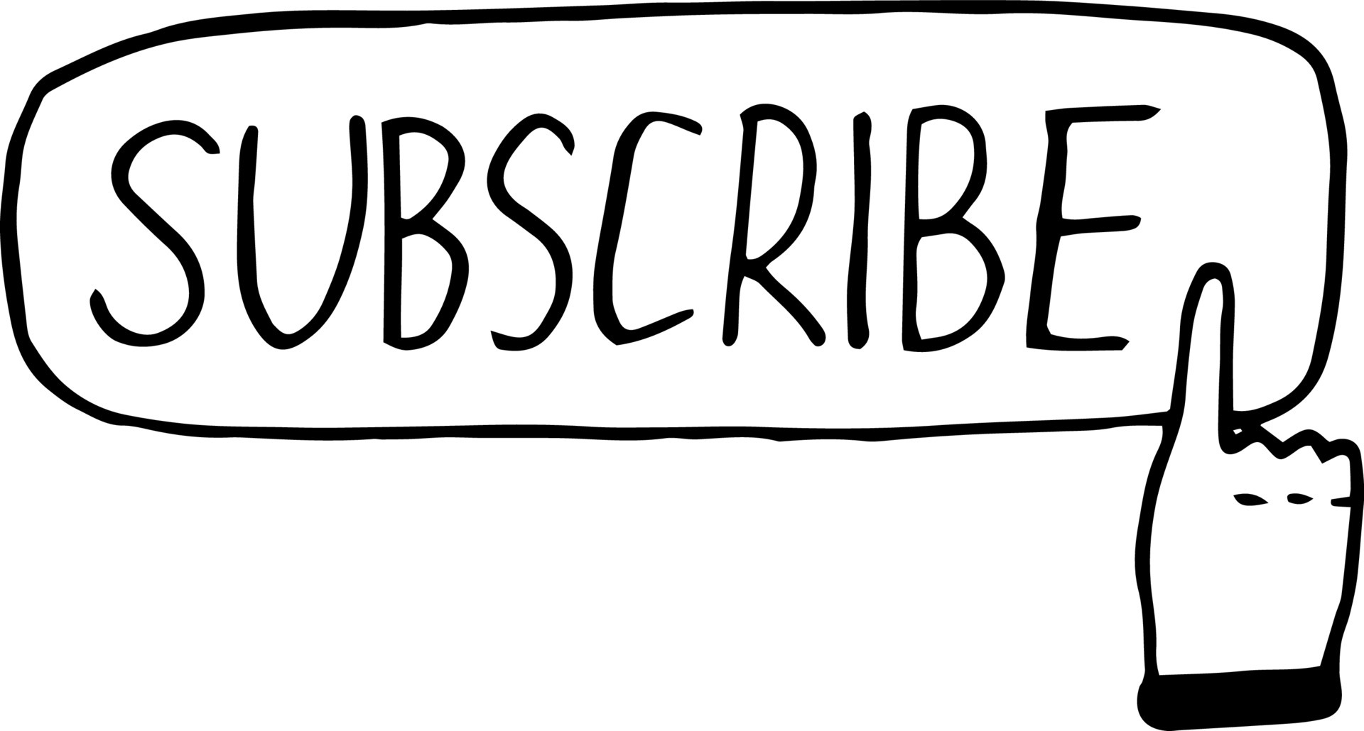 Subscribe button in sketch pencil coal  Stock Video  Pond5