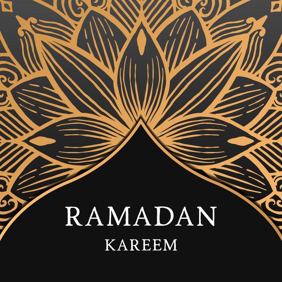 ramadan kareem abstract illustration design vector