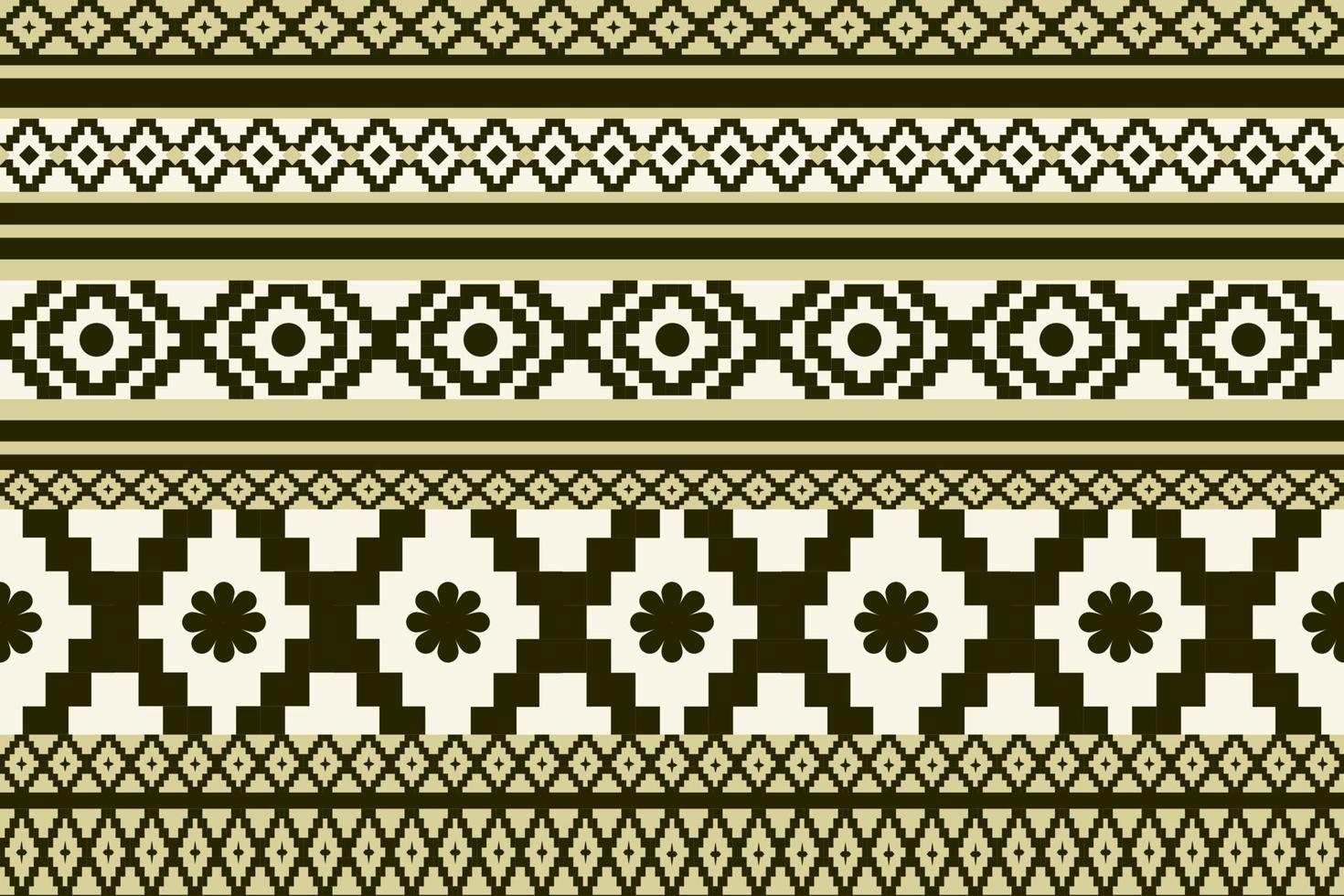 Retro Style Fabric Pattern Design Native Pattern Use It as a Background or Destroy Objects. vector