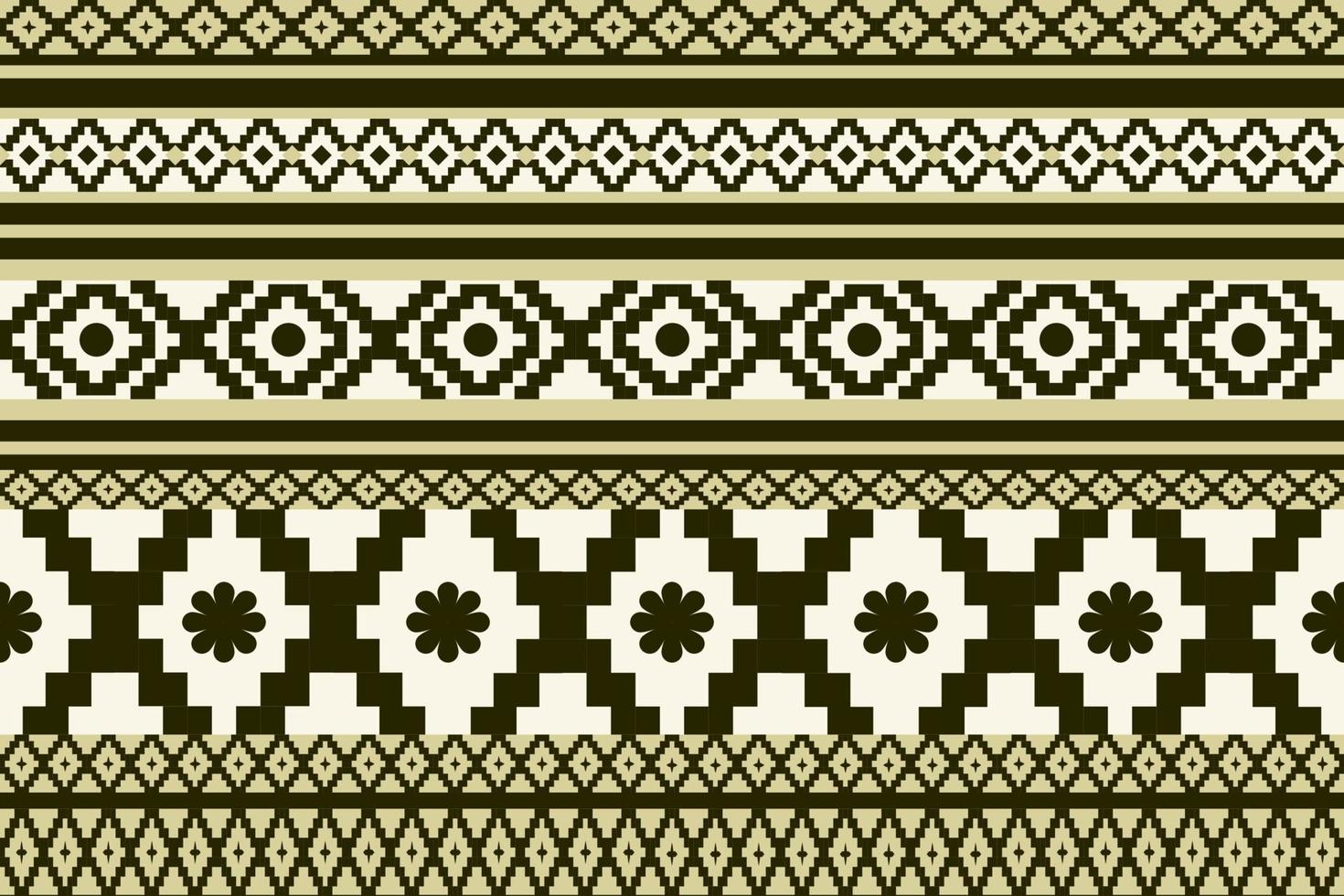 Retro Style Fabric Pattern Design Native Pattern Use It as a Background or Destroy Objects. vector