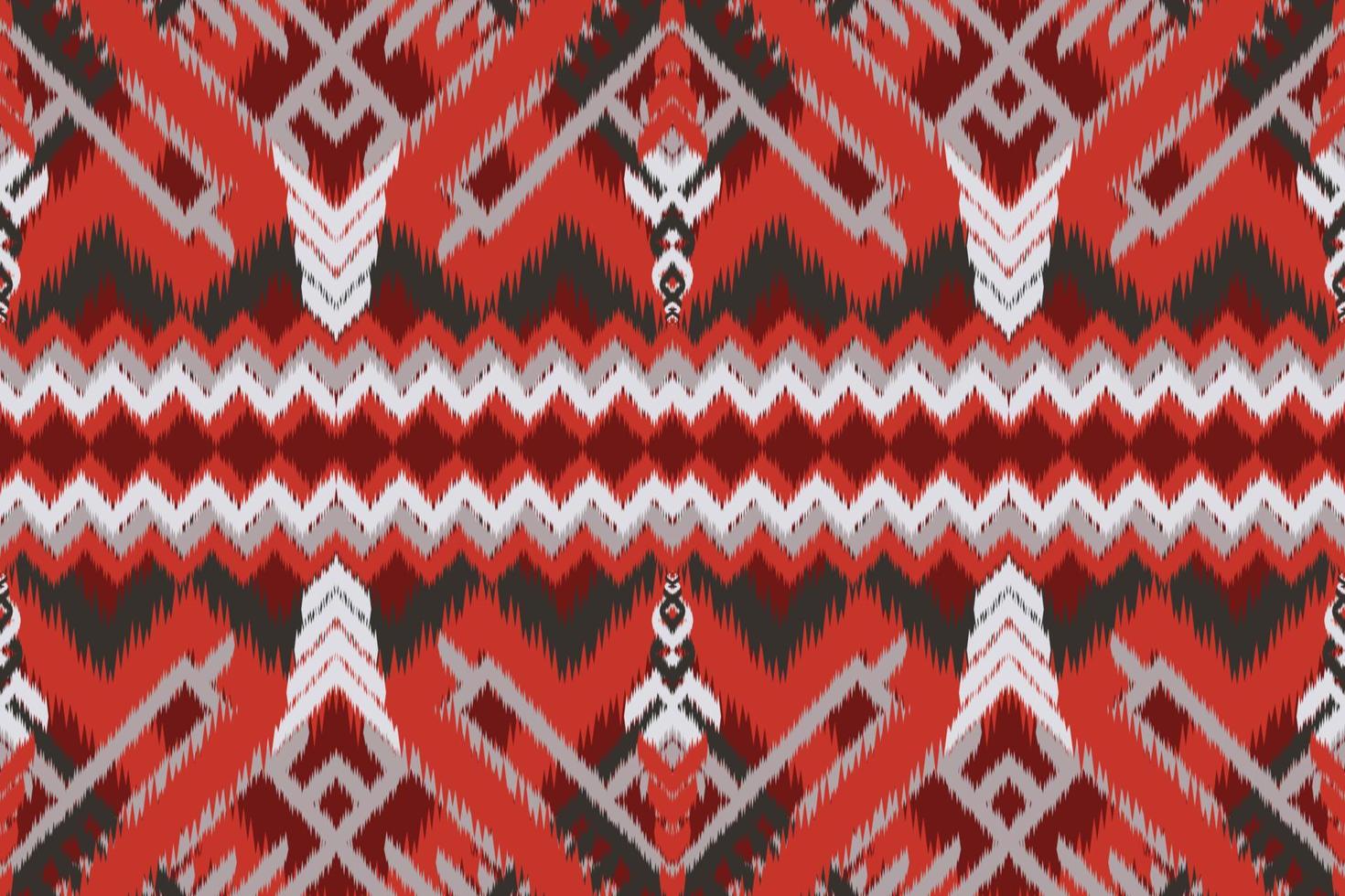Traditional oriental ethnic geometric pattern design for background carpet wallpaper clothing wrap batik fabric vector embroidery style