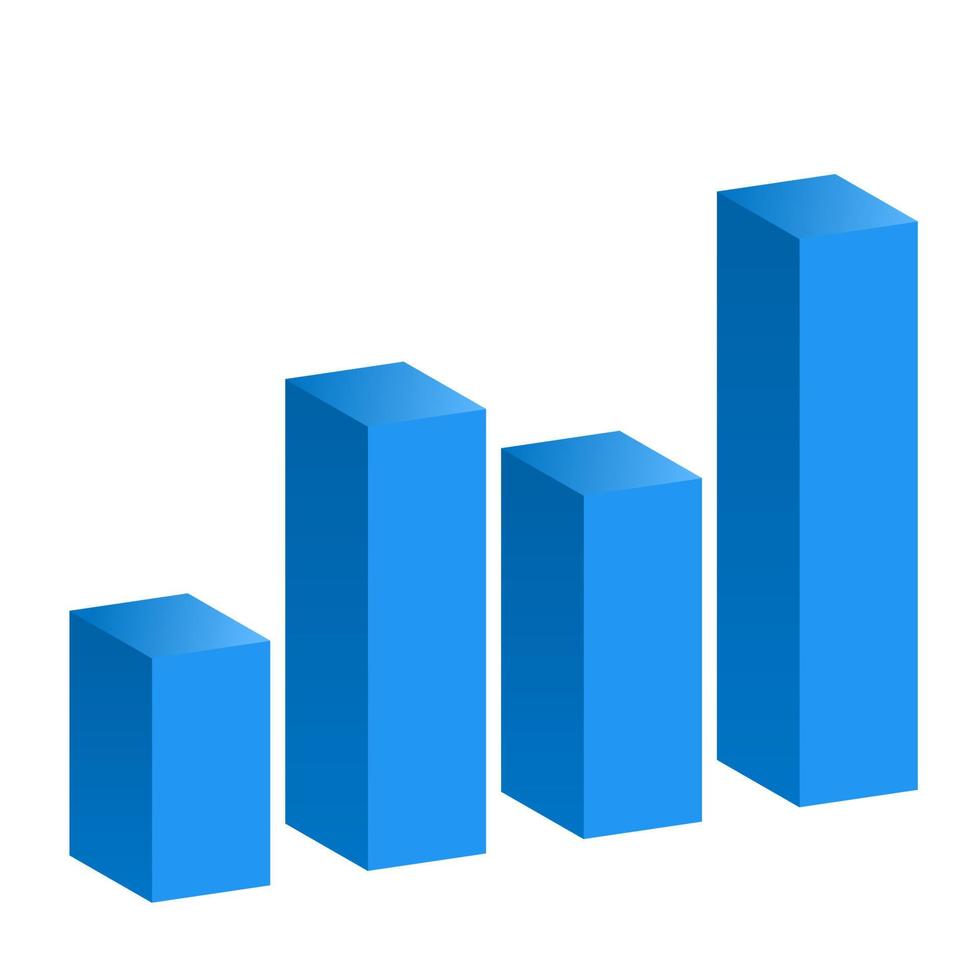 3d chart vector