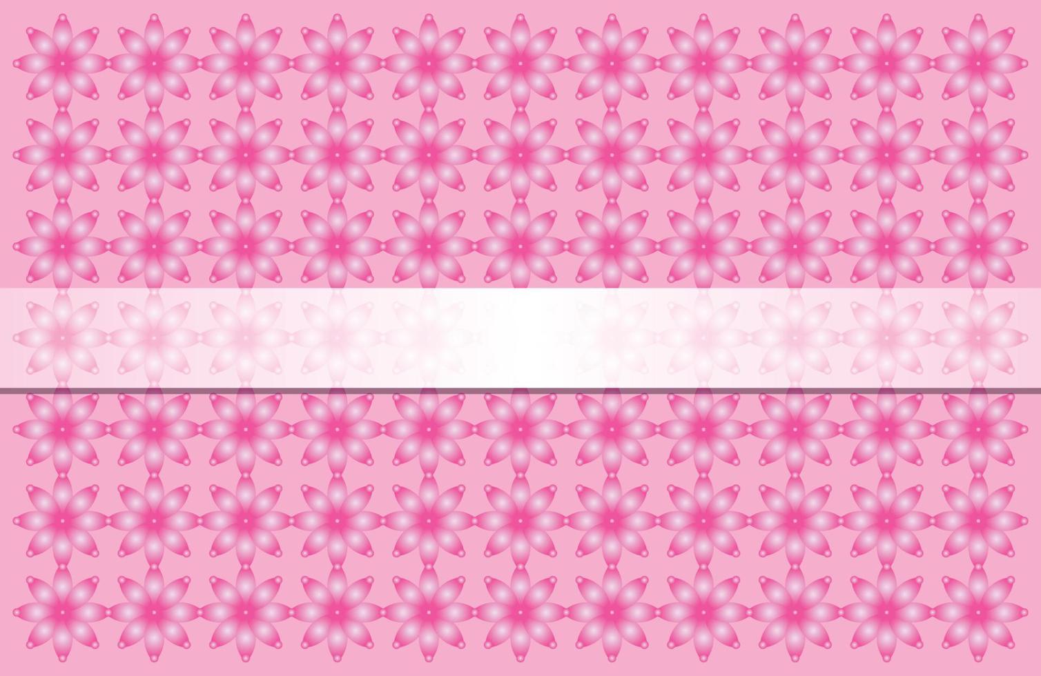 Backgraund flower pattern vector pink colour for template name, business, romantic, ect.