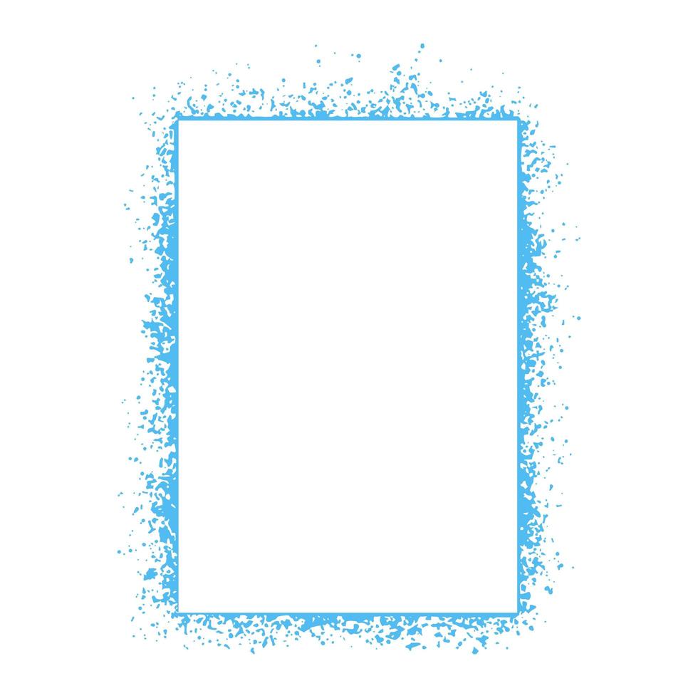 Abstract rectangular frame vector illustration