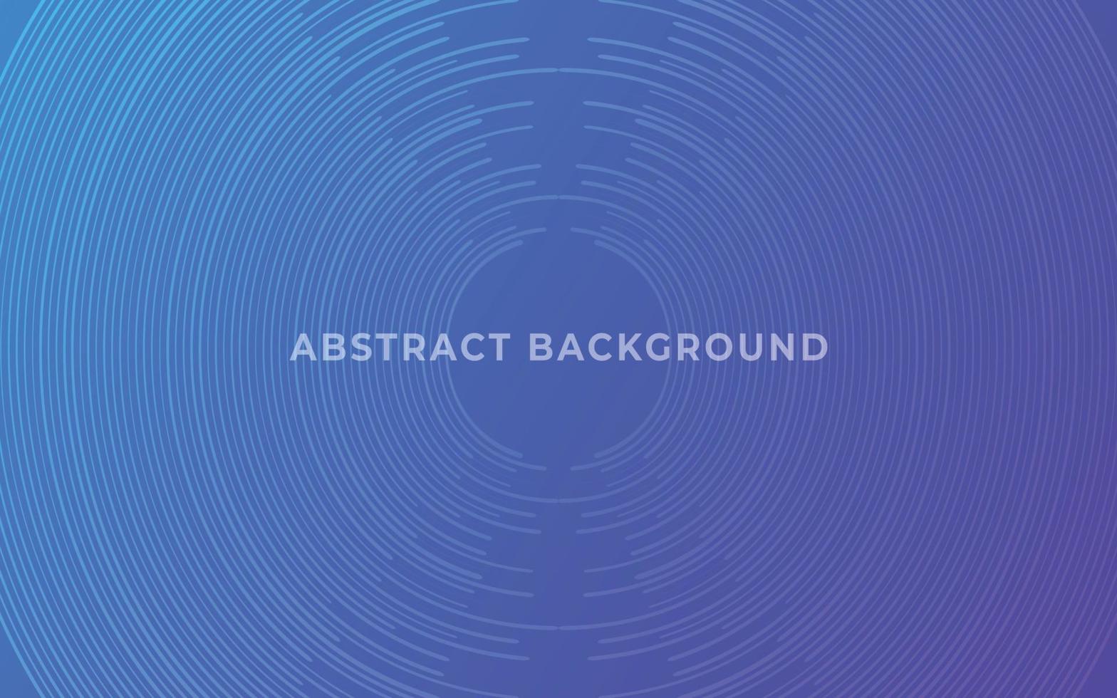 Abstract modern colorful gradient blue background with geometric circle line vector