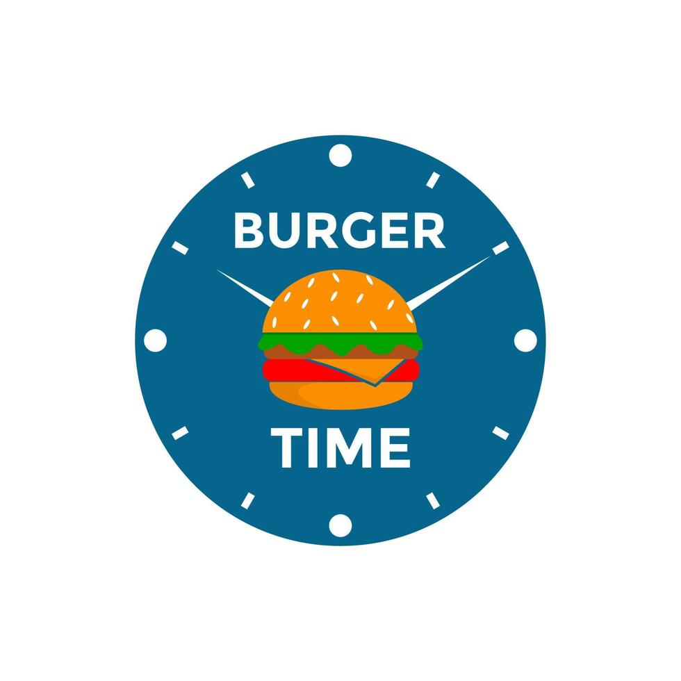 burger logo vector