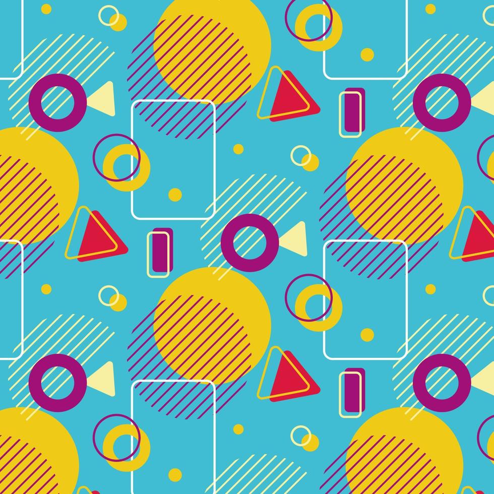 Geometry Background Seamless Pattern vector