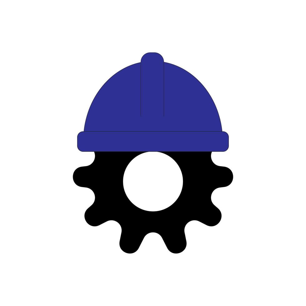 engineering vector work illustration in modern style