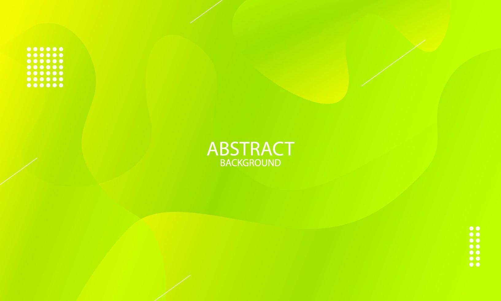 Background illustration with abstract green color. vector