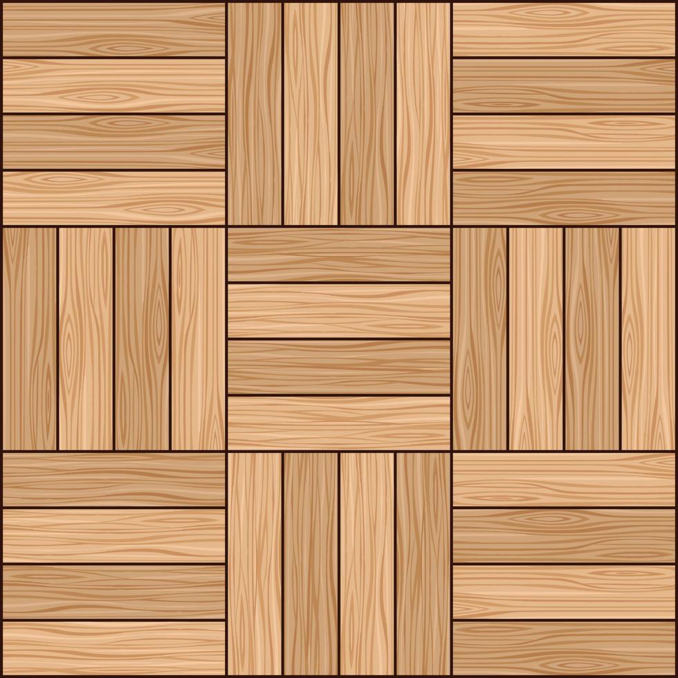 Wood texture planks vertical and horizontal patterns light brown background vector