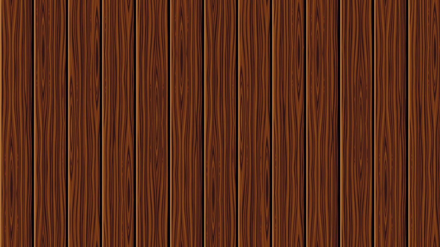 tablones de textura de madera patrones verticales fondo de diseño vectorial marrón oscuro vector