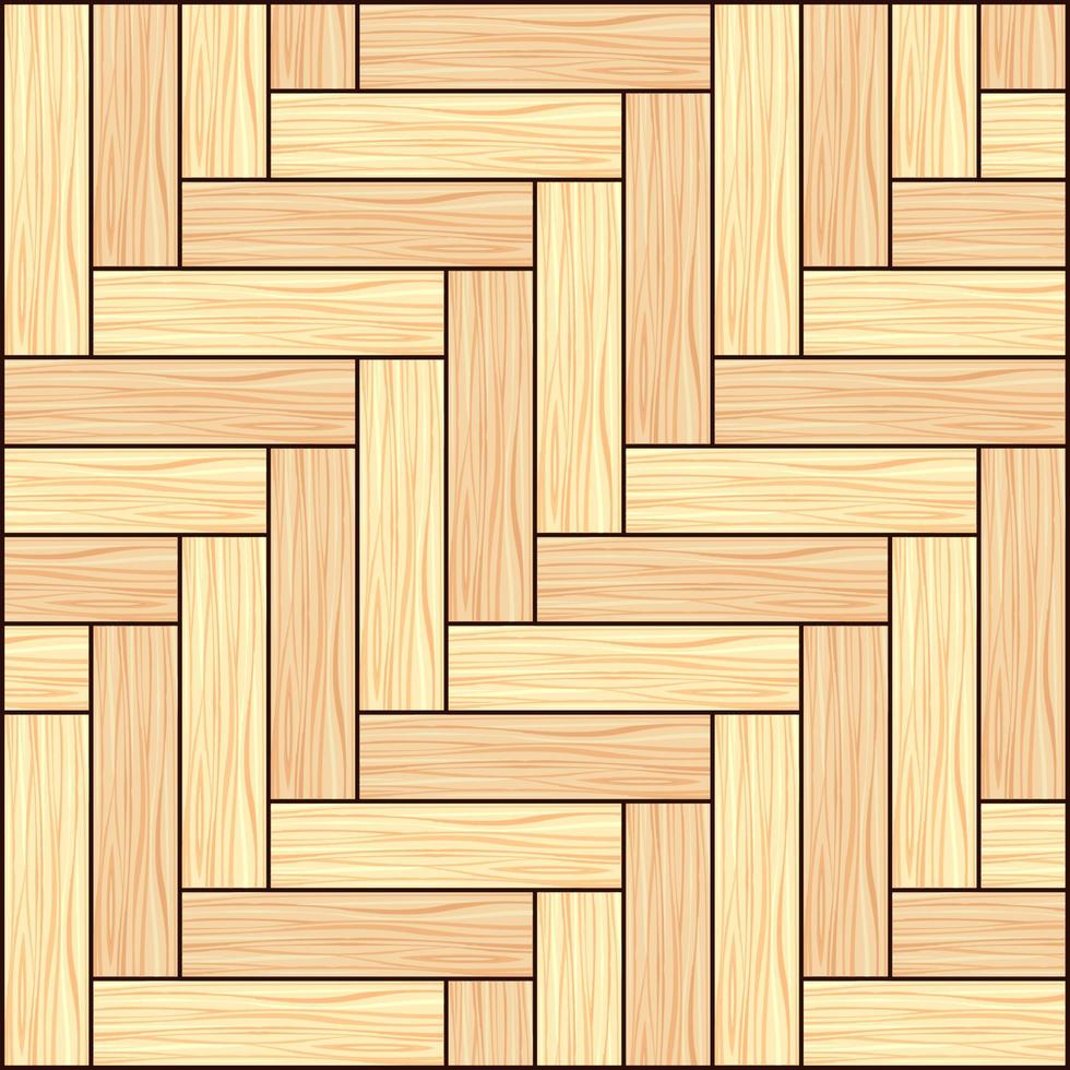 ilustración de fondo de piso de espiga simple de tablero de madera vector